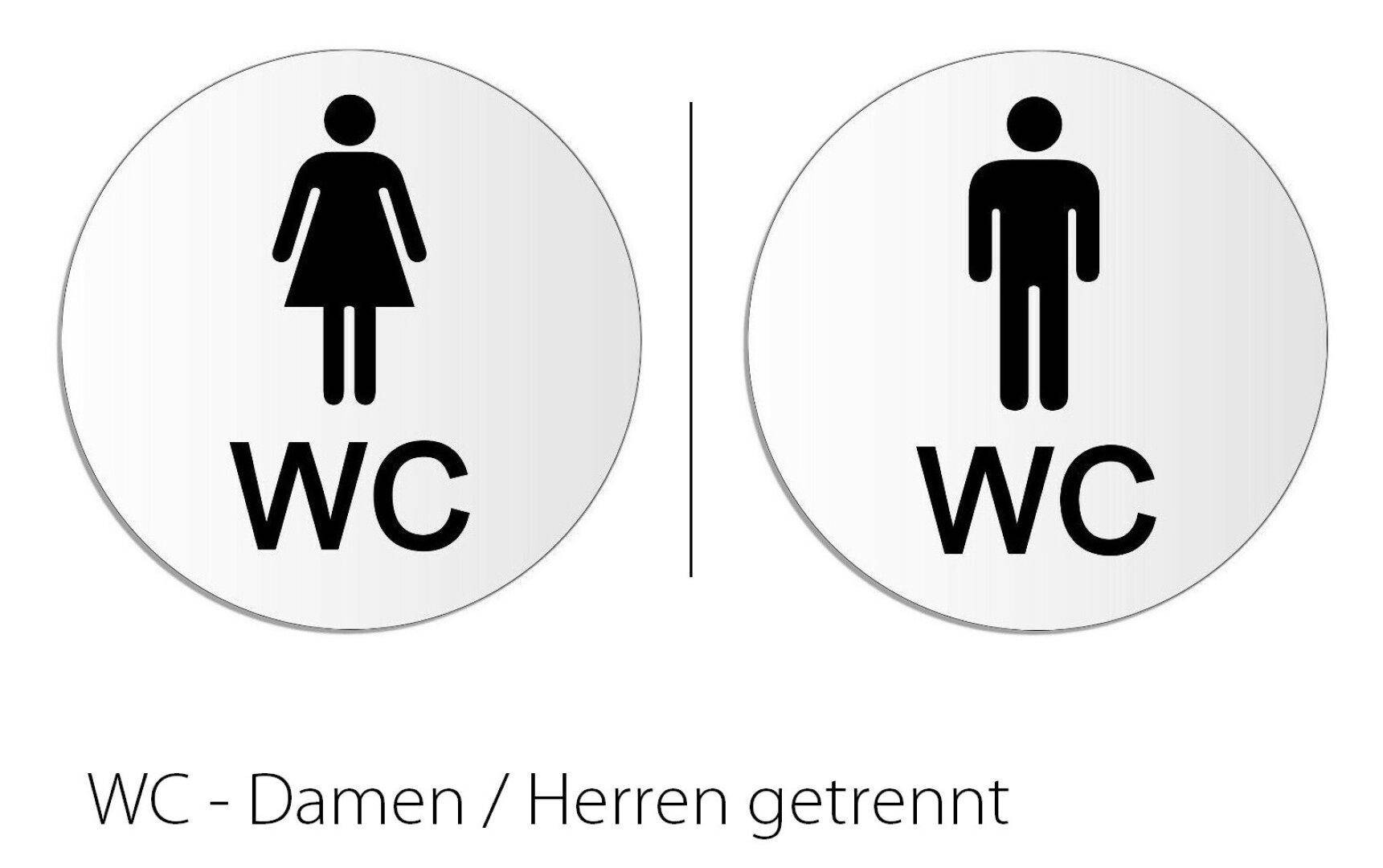 WCs getrennt