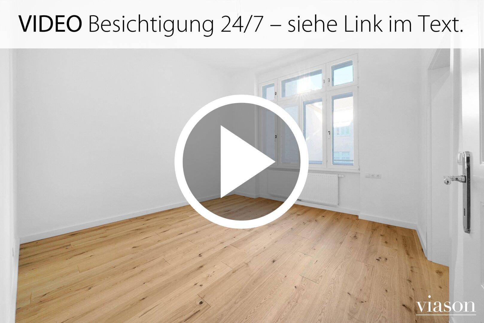 Wohnungs VIDEO siehe Link im Text