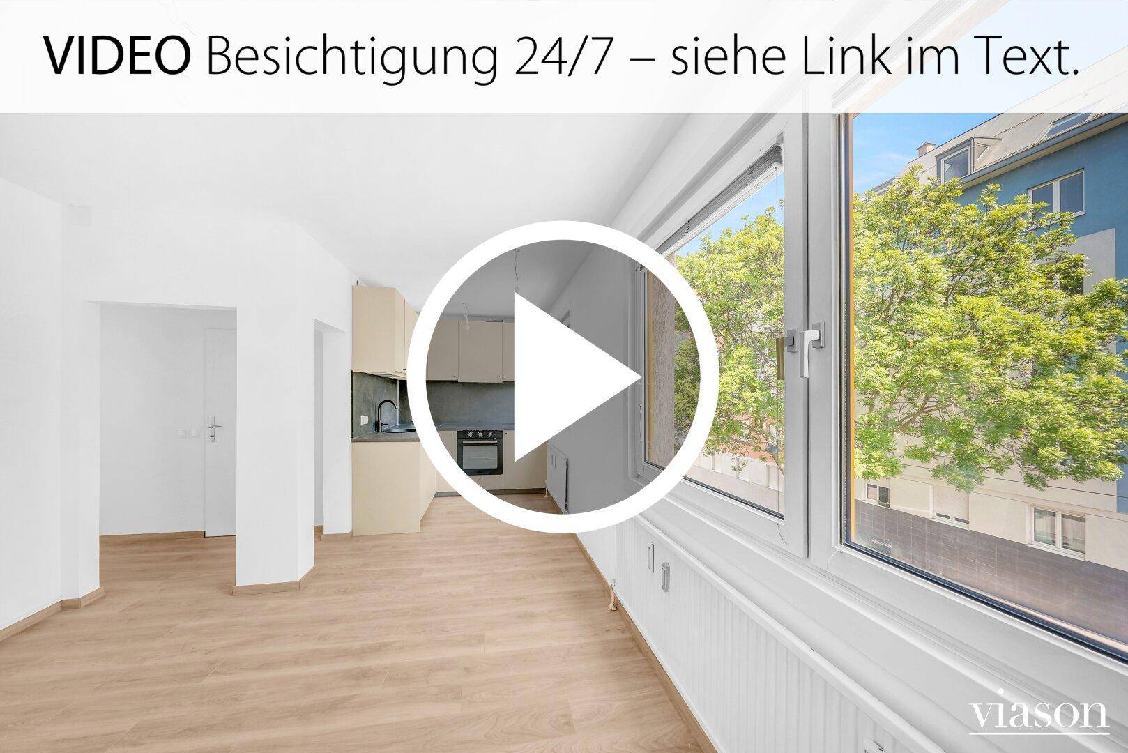Wohnungs VIDEO siehe Link im Text