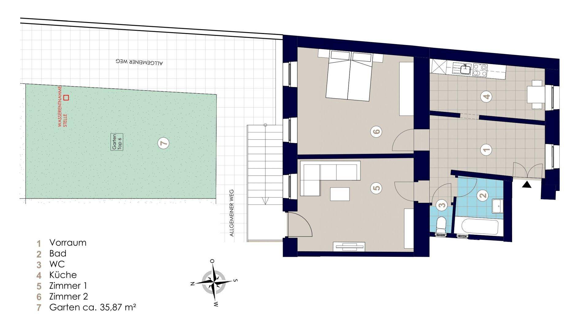 Grundriss 2D