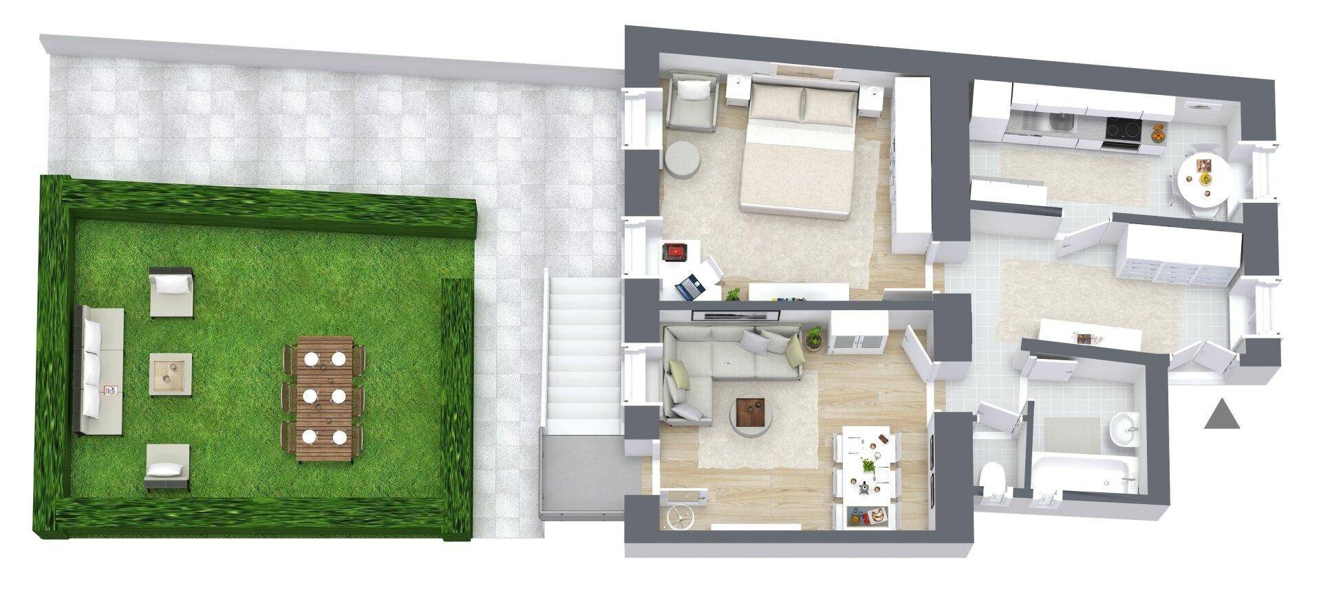 Grundriss 3D