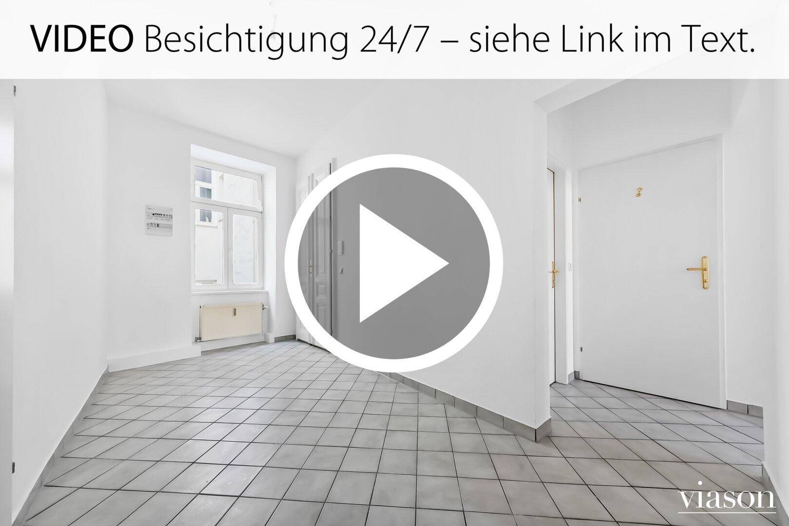 Wohnungs VIDEO siehe Link im Text