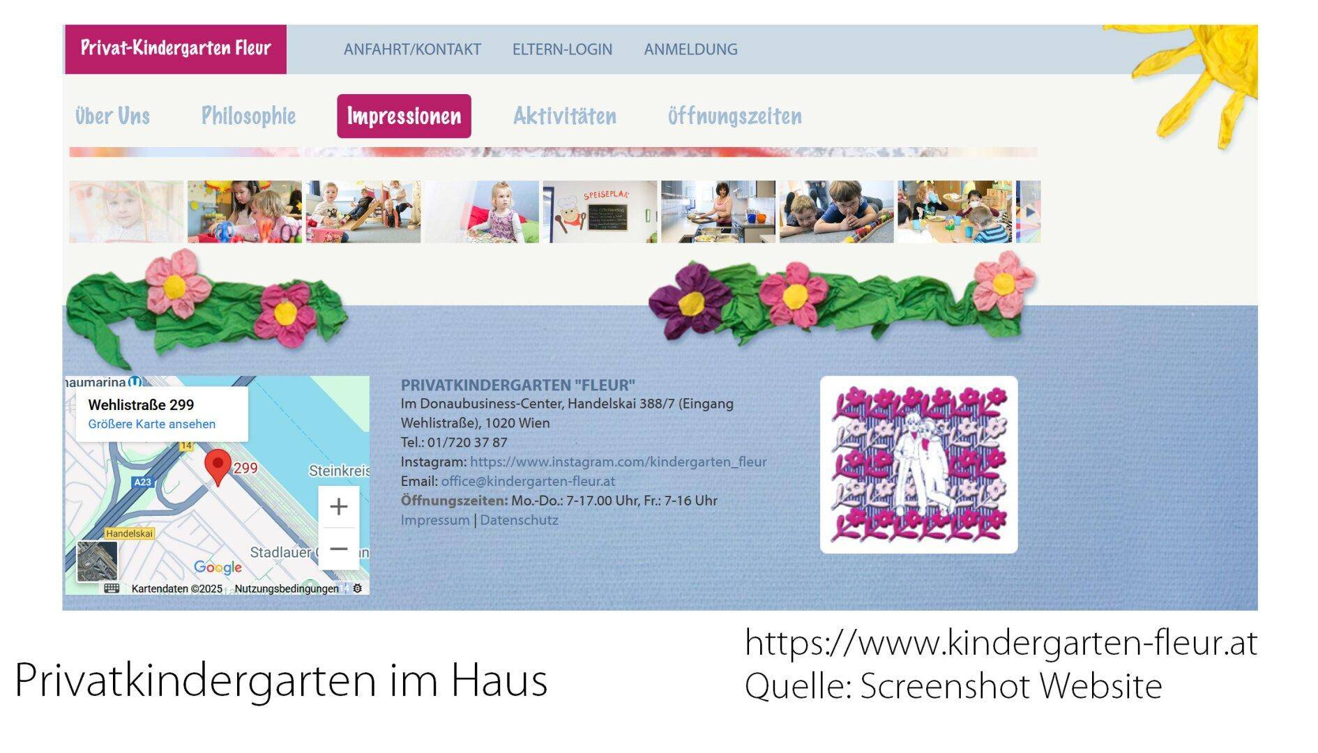 Privatkindergarten im Haus