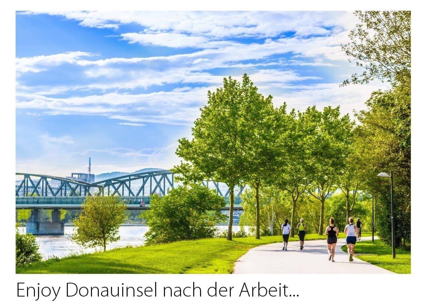 Enjoy Donauinsel nach der Arbeit