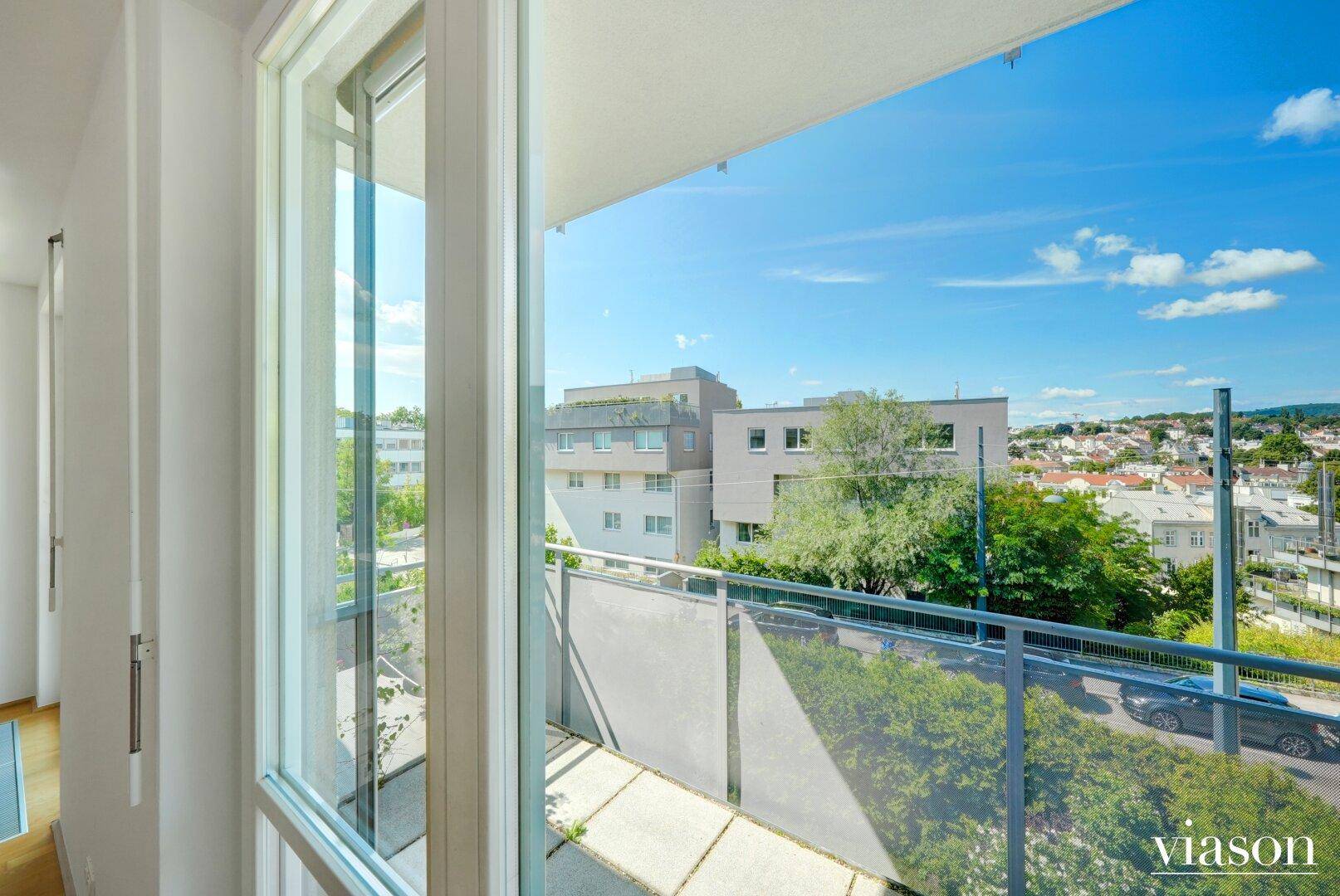 Blick Wohnzimmer