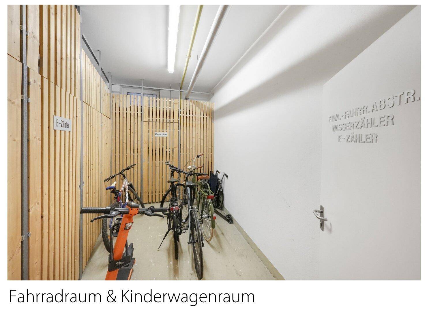 Kinderwagen & Fahrradabstellraum