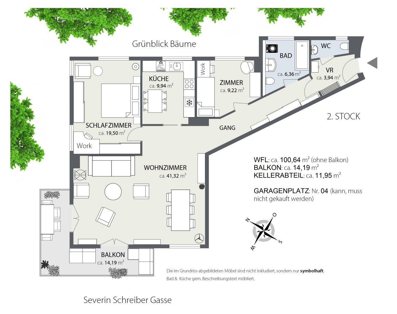 Grundriss 2D