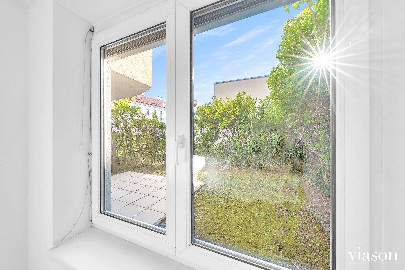 Blick in den Garten