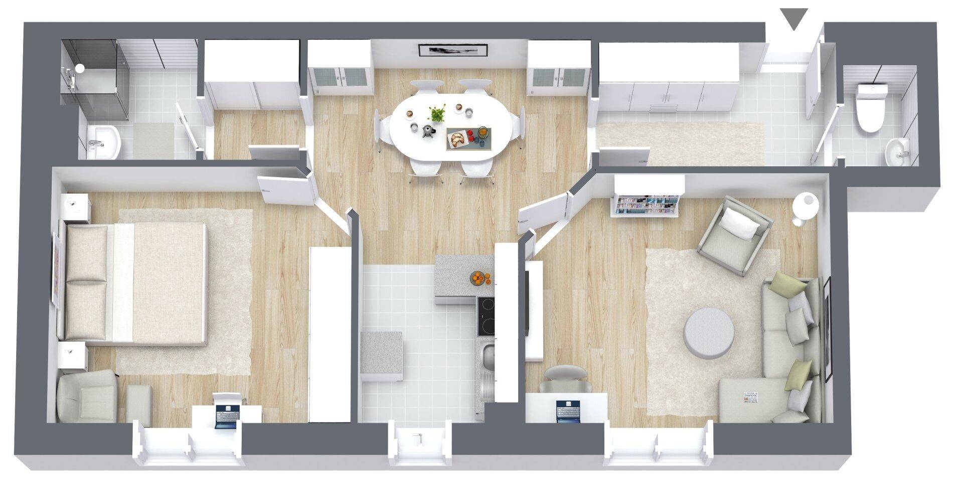 Grundriss 3D