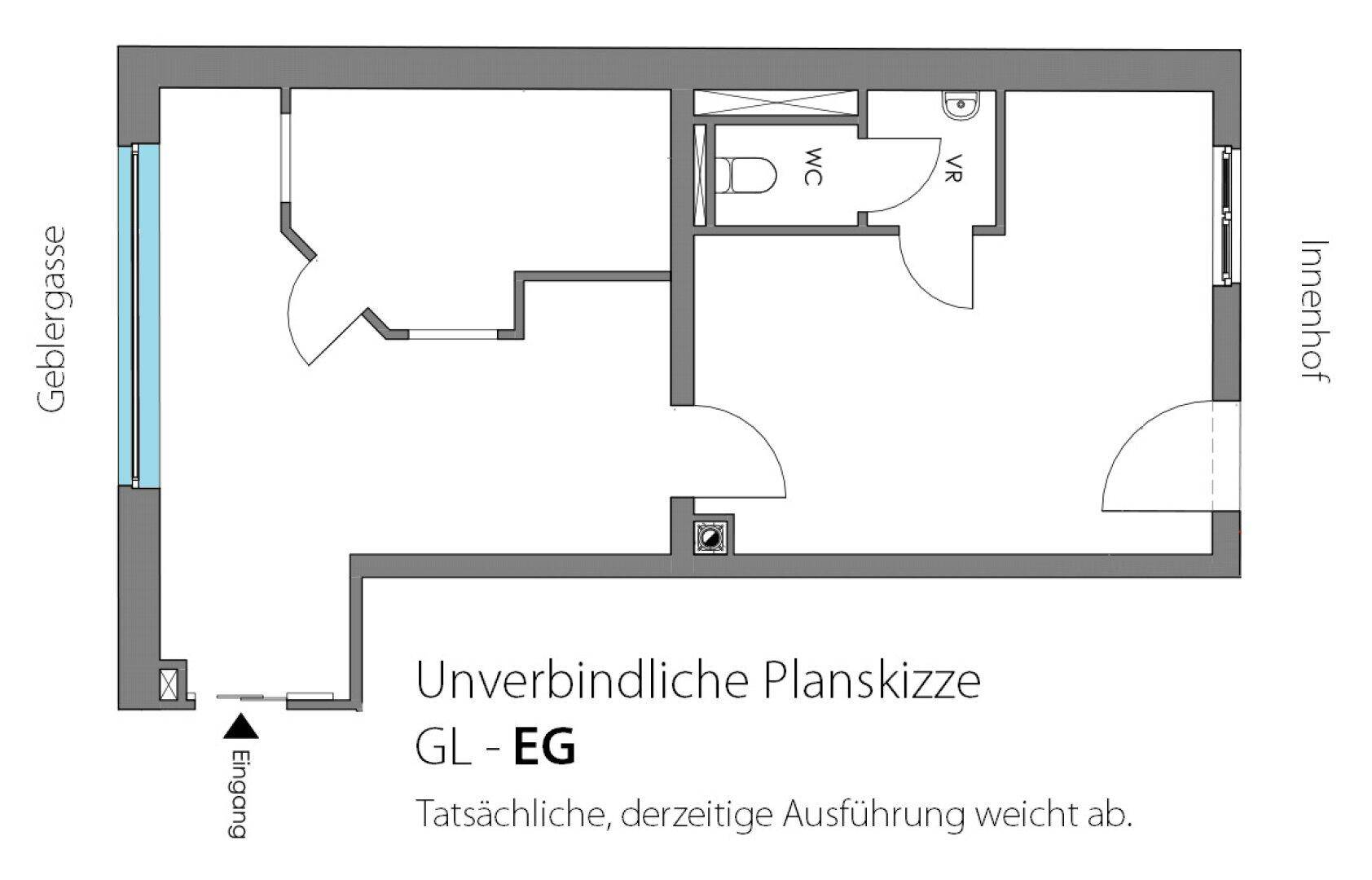 Unverbindliche Planskizze