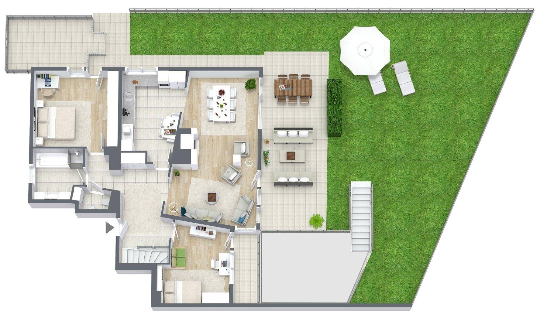 Grundriss 3D