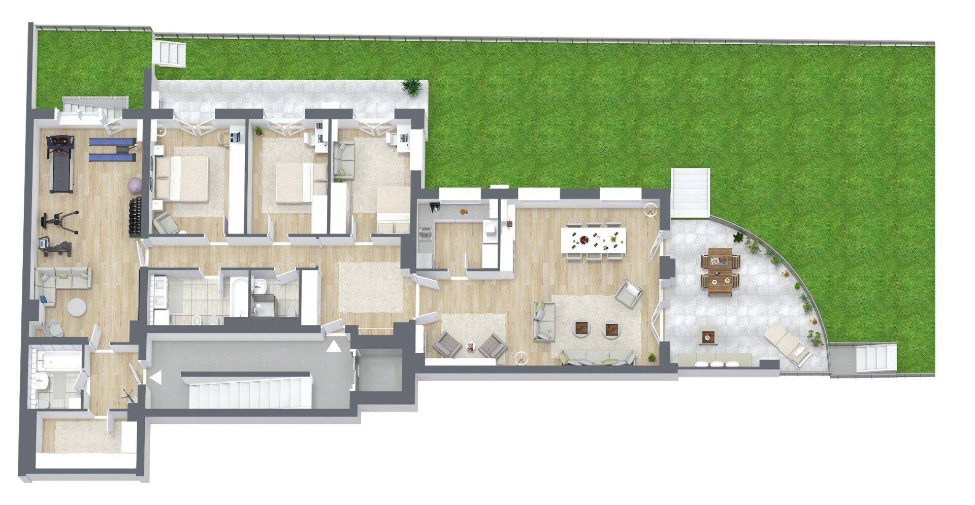 Grundriss 3D