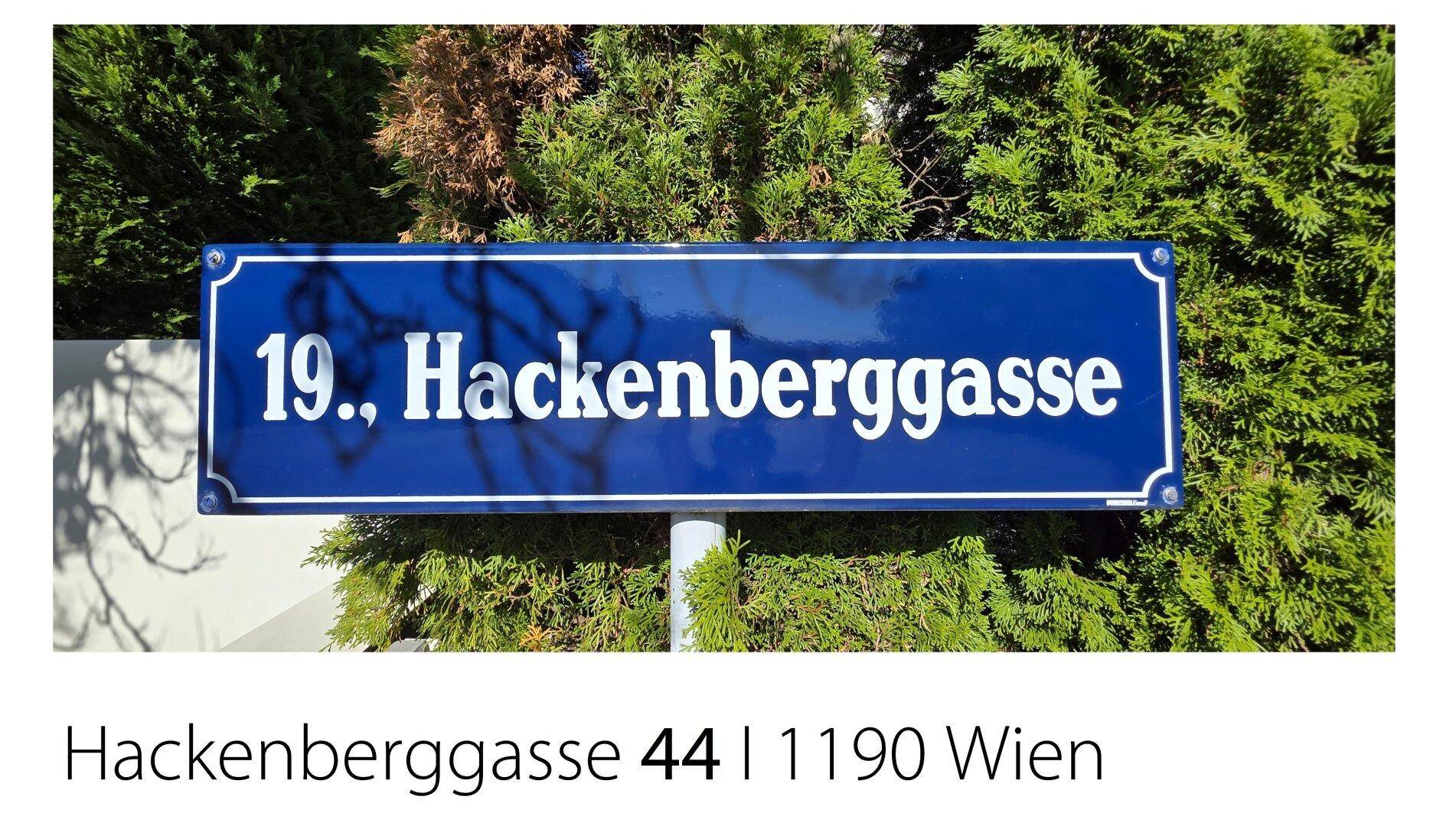 Hackenberggasse 44 I 1190 Wien