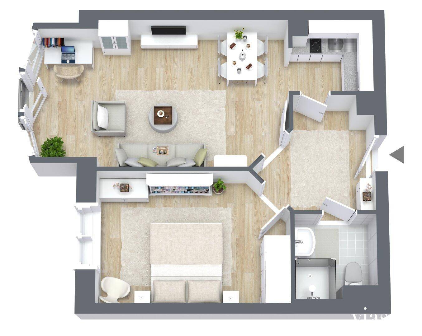 Grundriss 3D