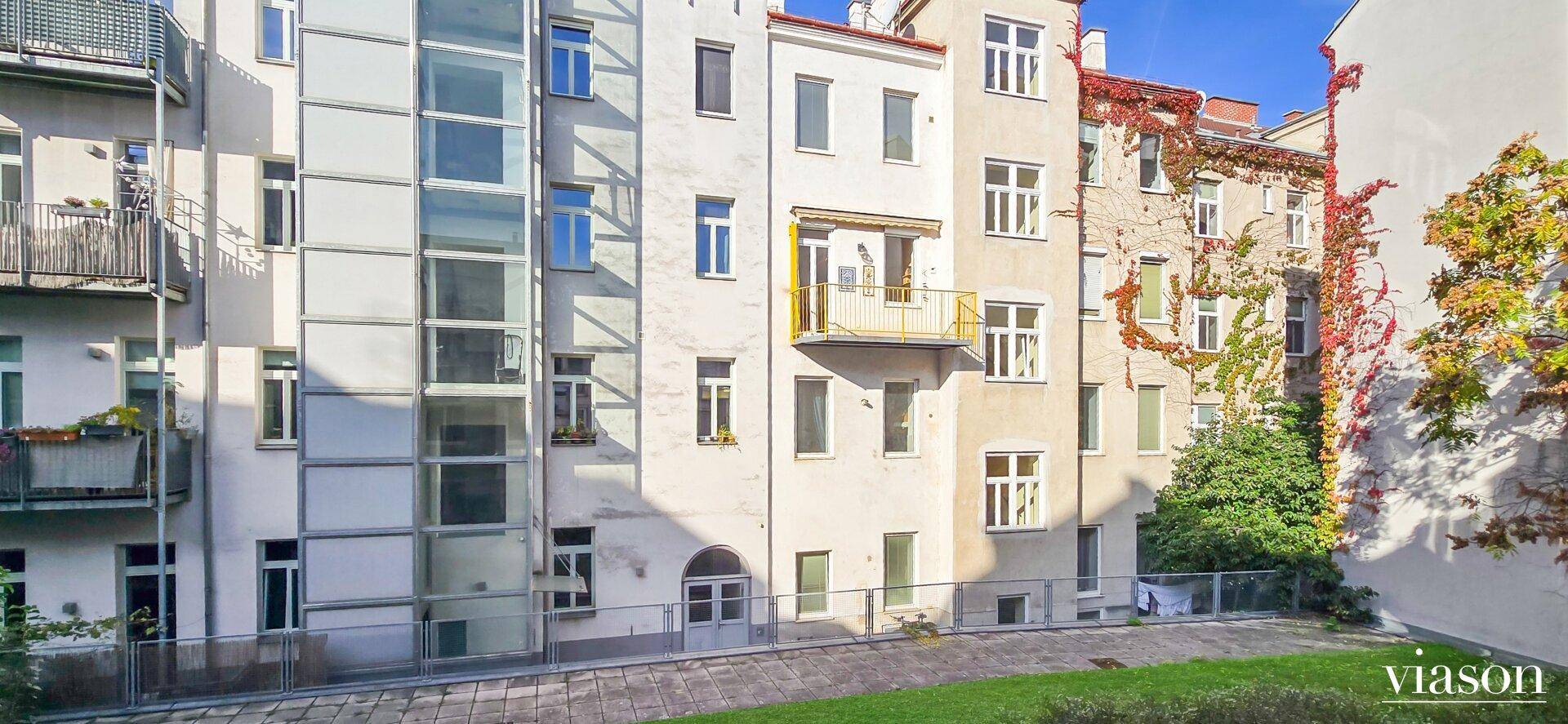 Blick Innenhof