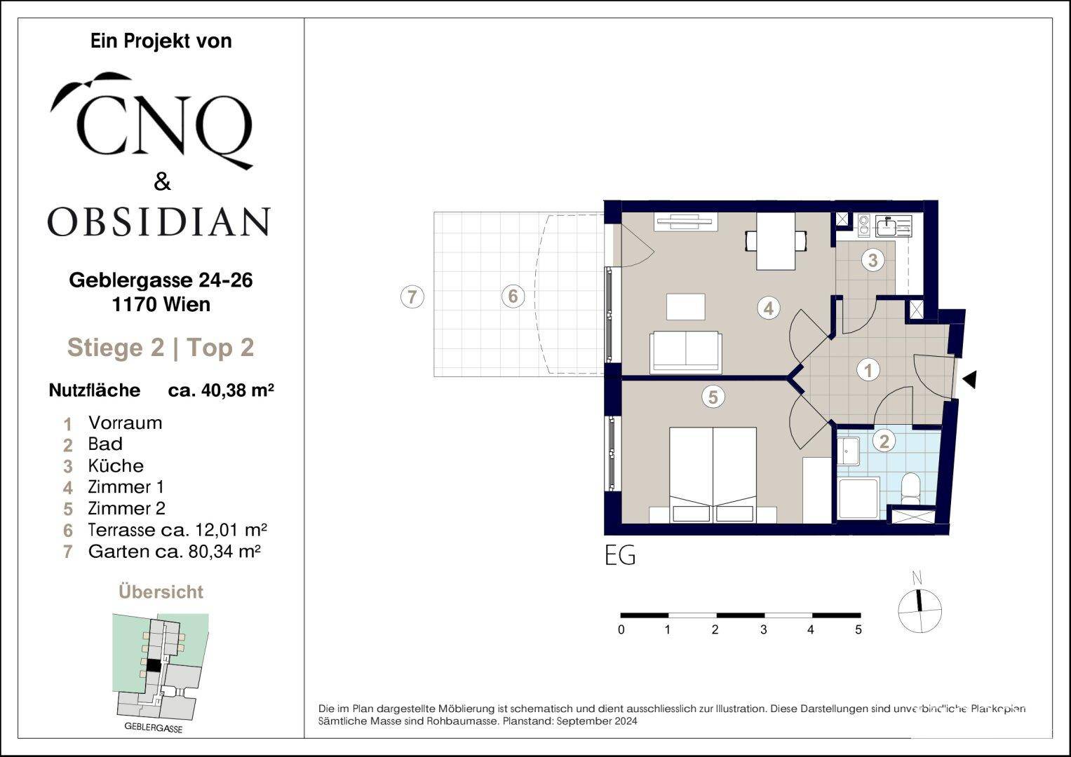 Wohnungsplan