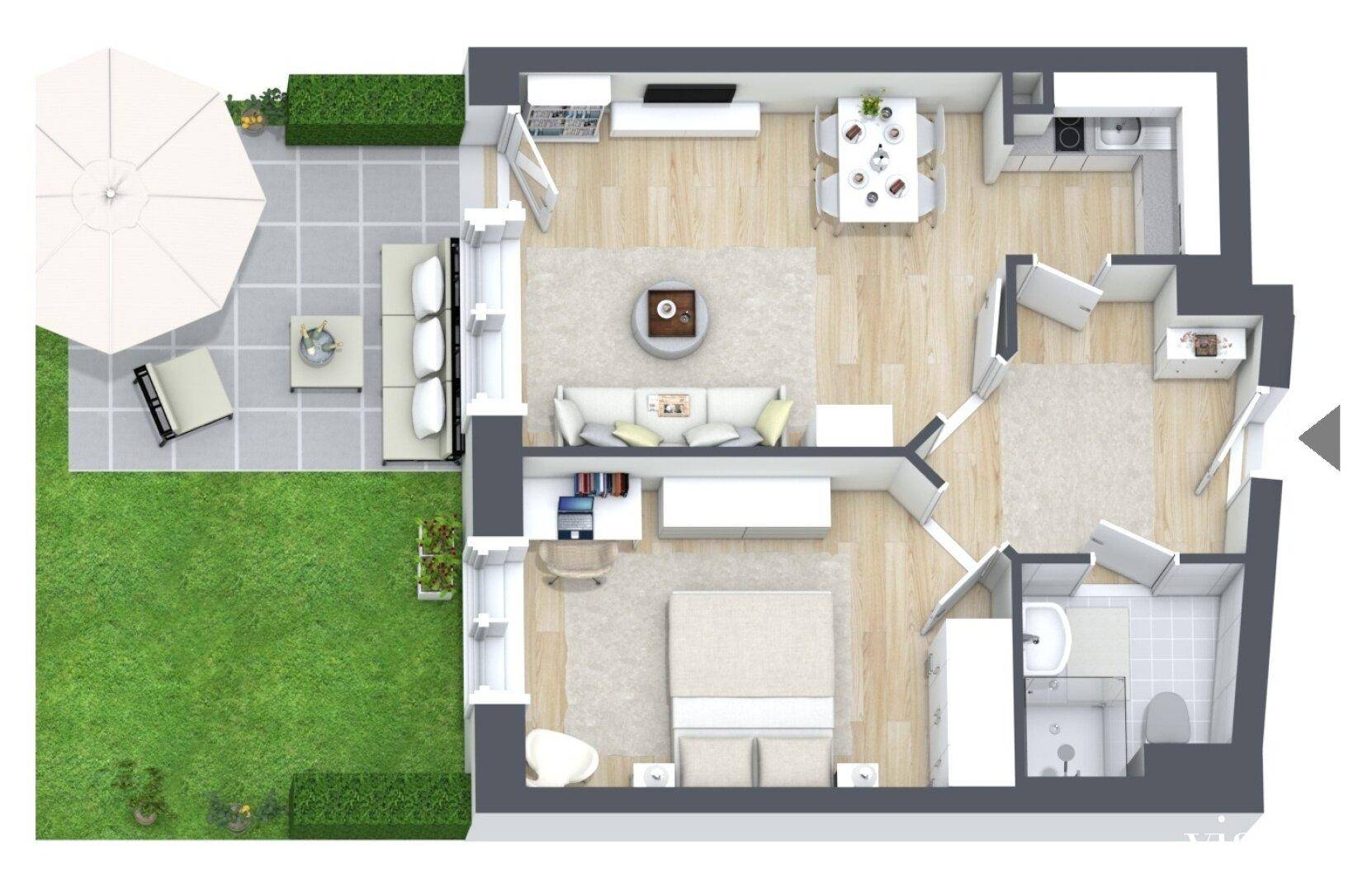 Grundriss 3D