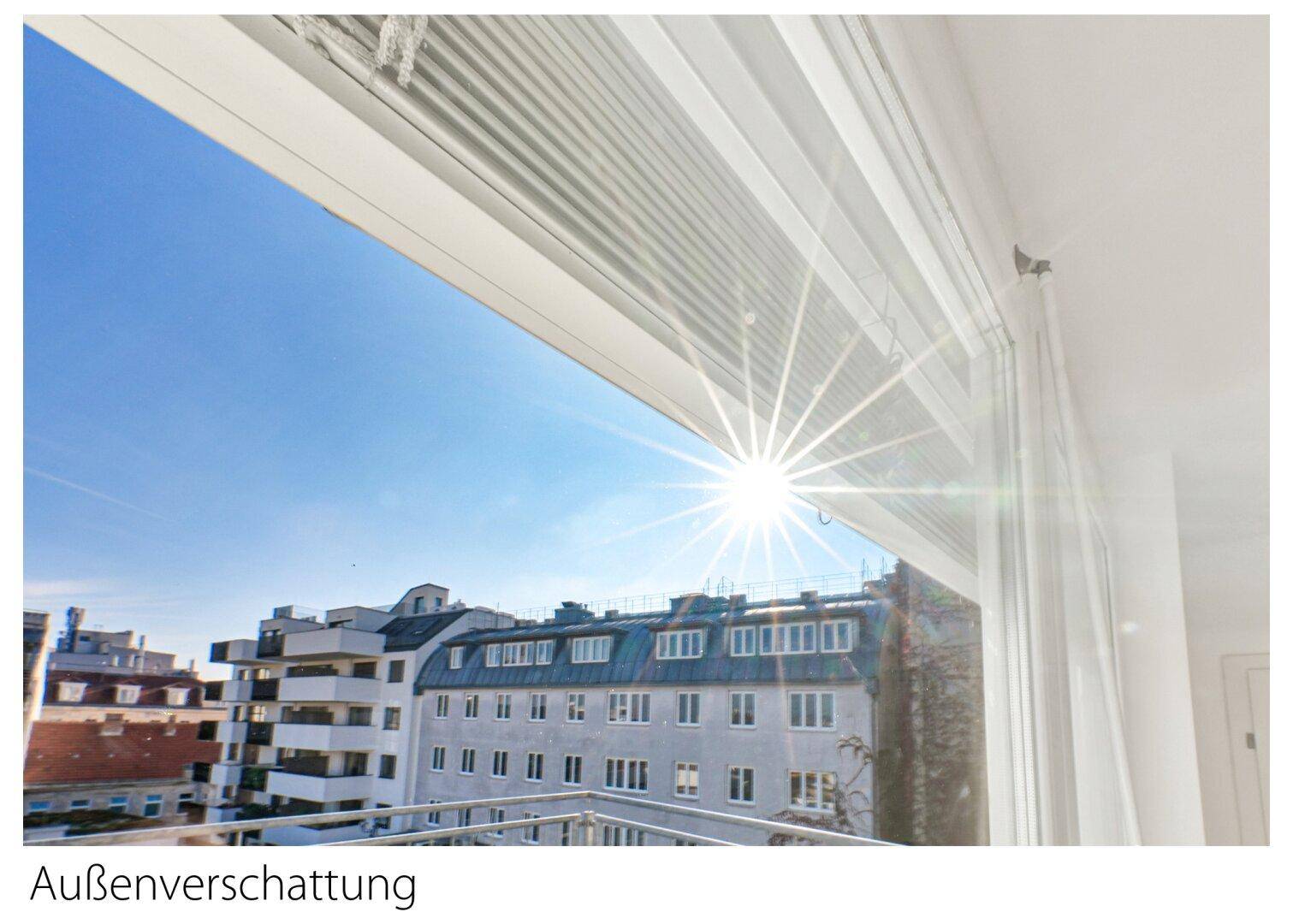 Außenliegender Sonnenschutz