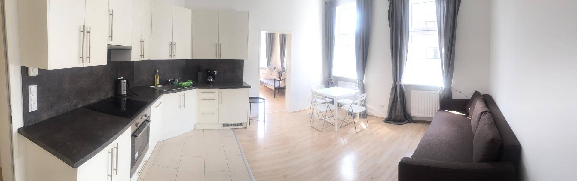 Voll möblierte 2 Zimmer Wohnung - Mehr