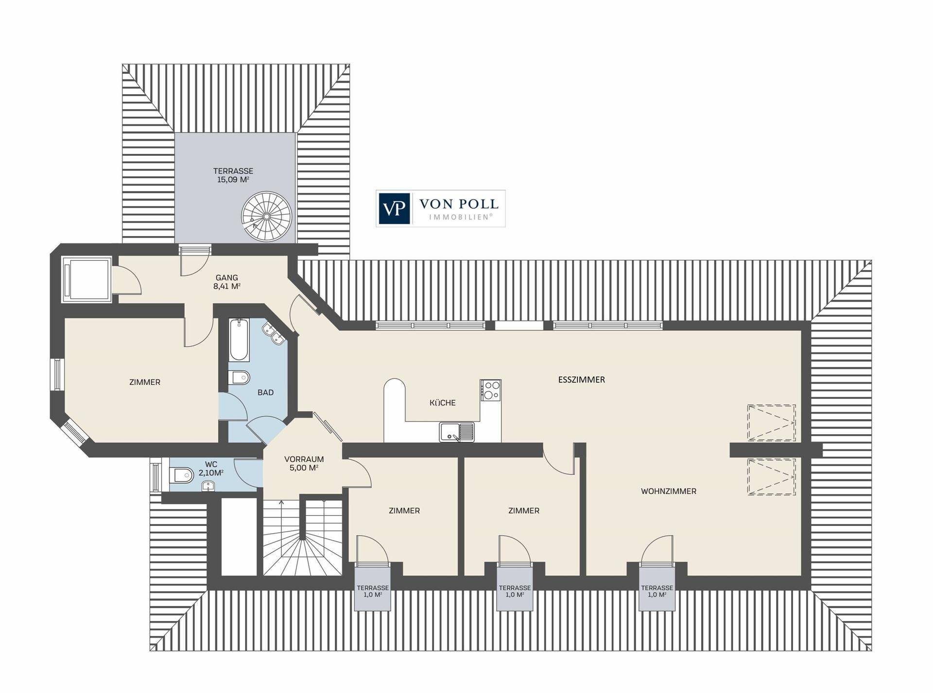Obergeschoss_Studie 1