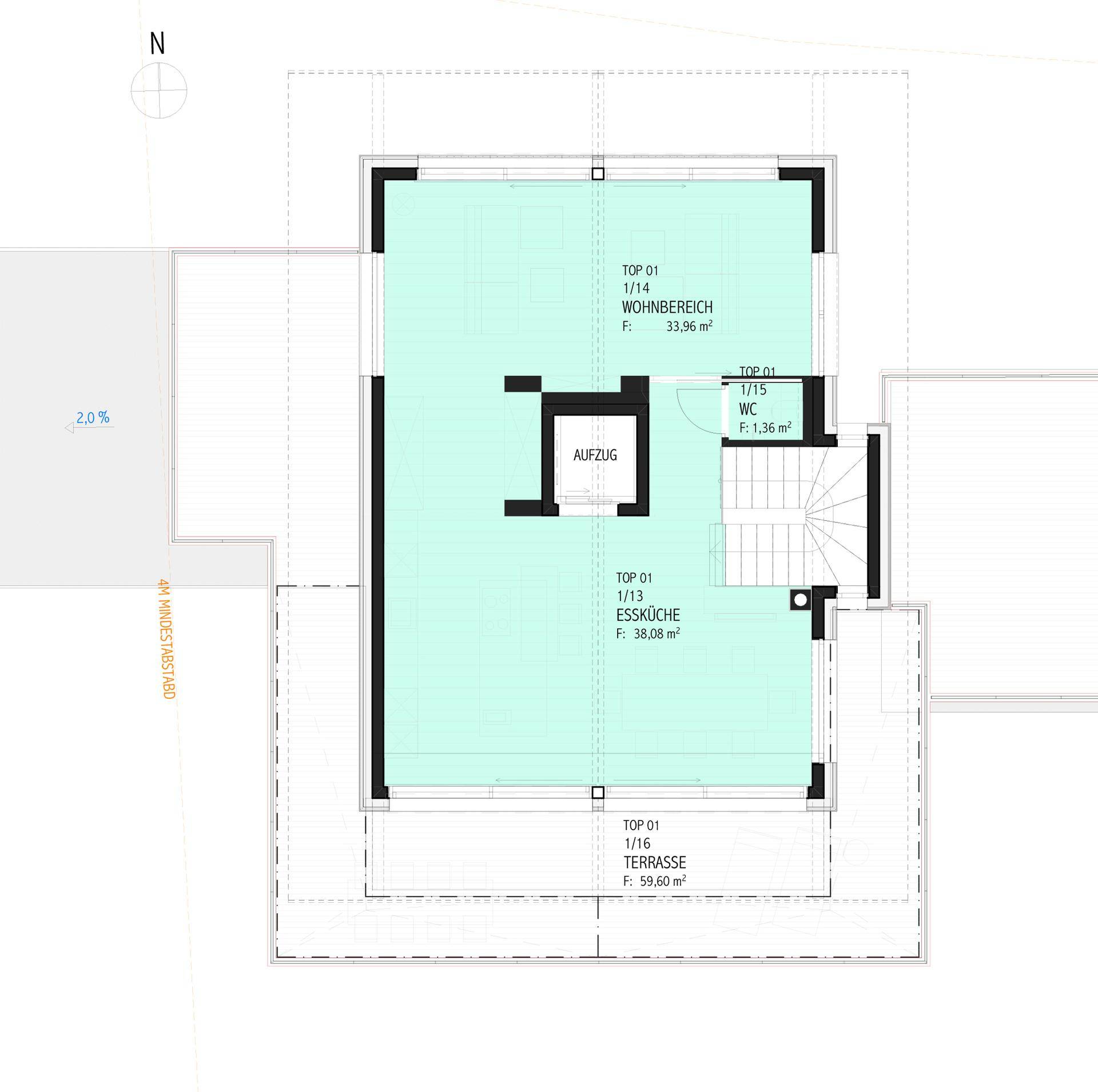 Haus 1 - Dachgeschoss