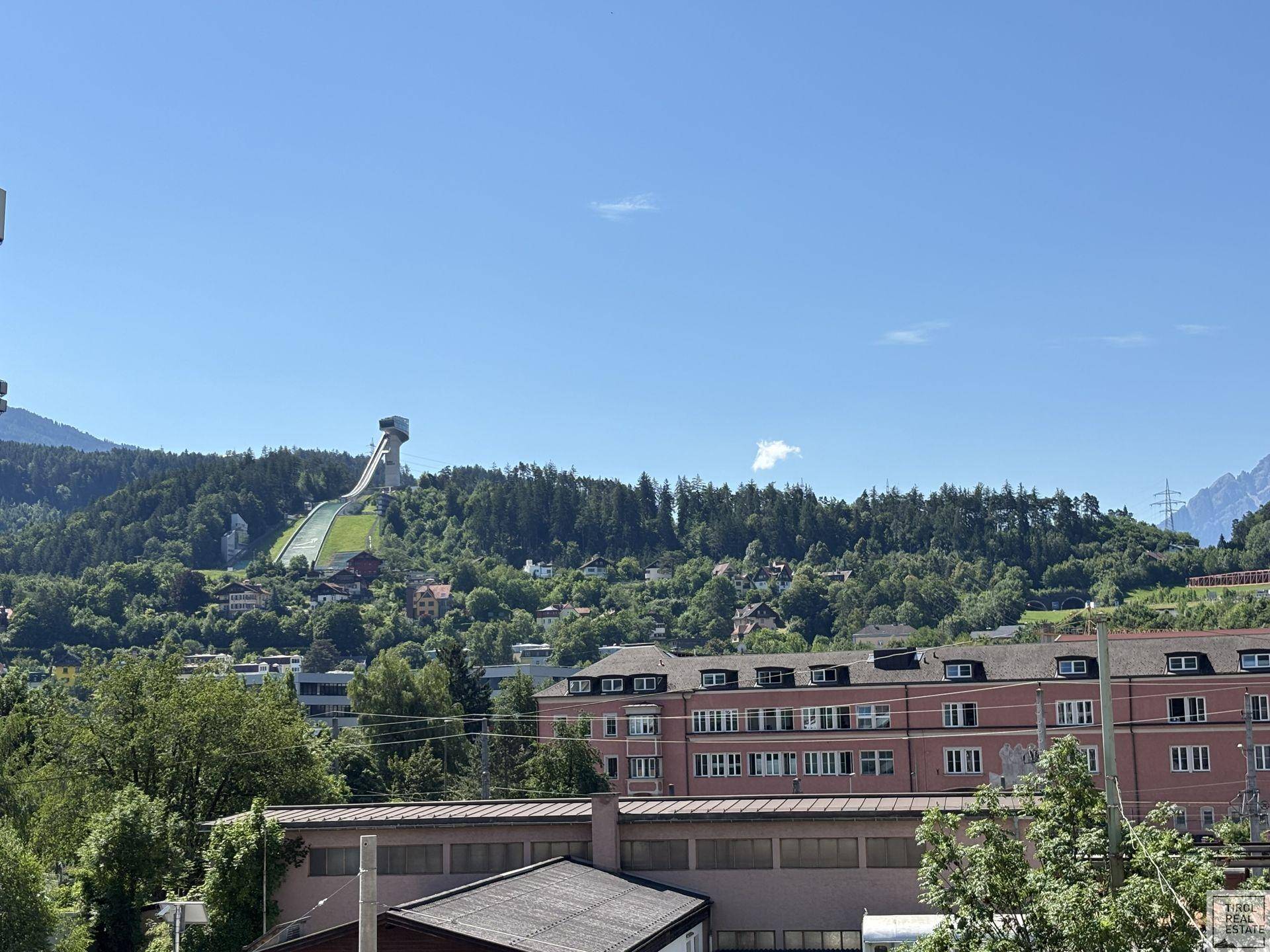 Ausblick Süd Richtung Bergisel