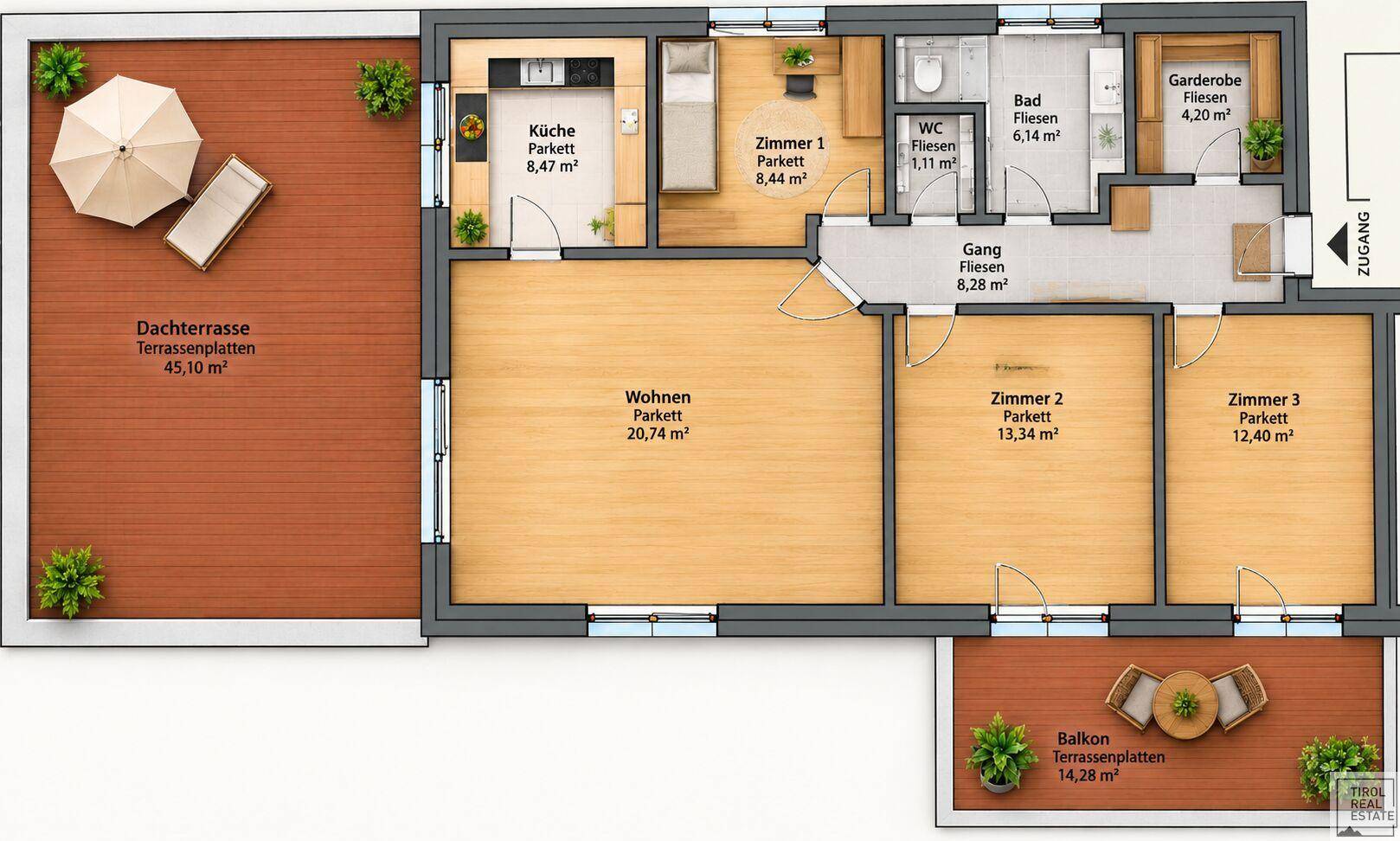 Grundriss Wohnung Rietz