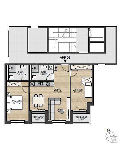Grundriss AP01