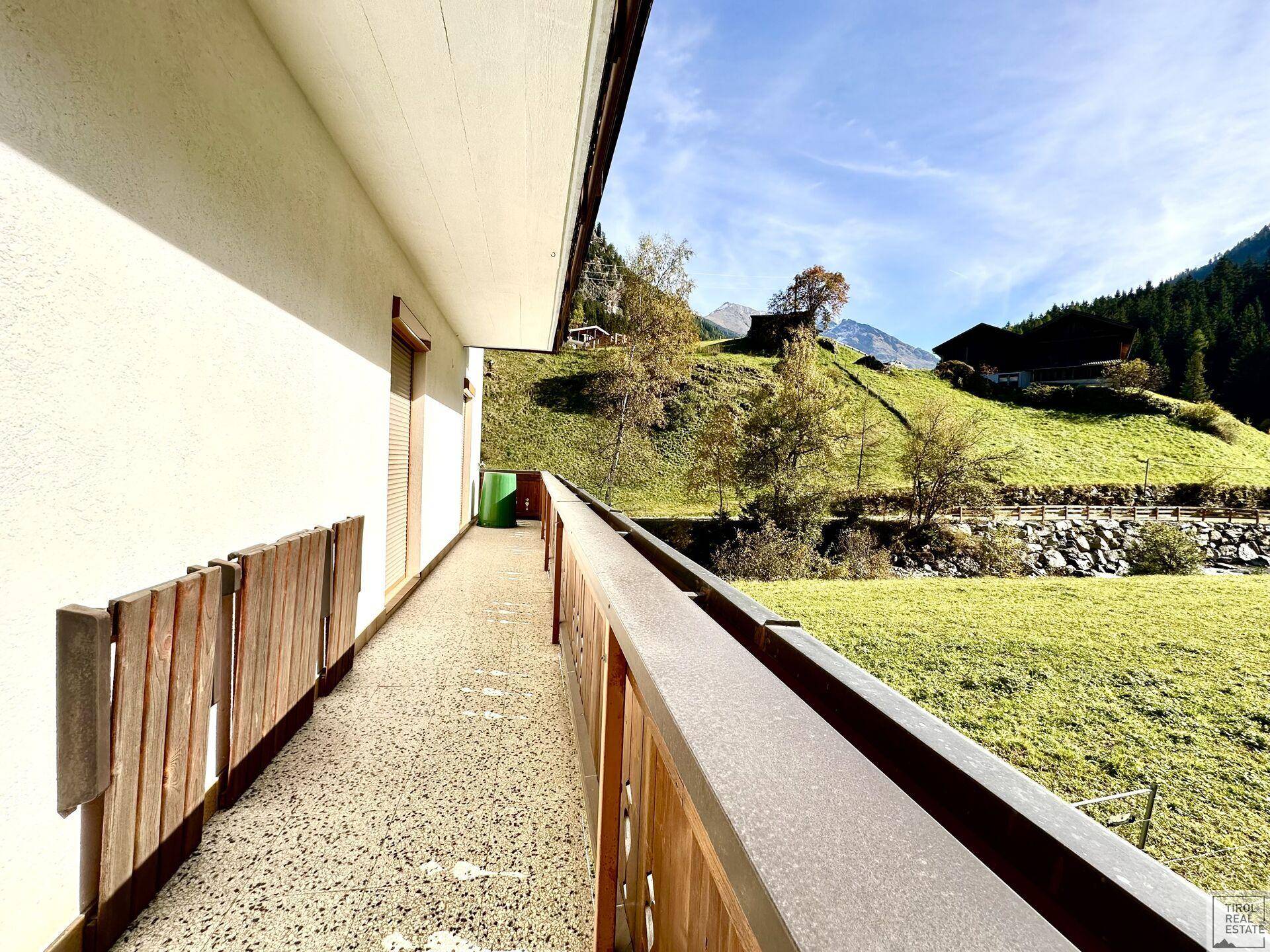 Ausblick Balkon