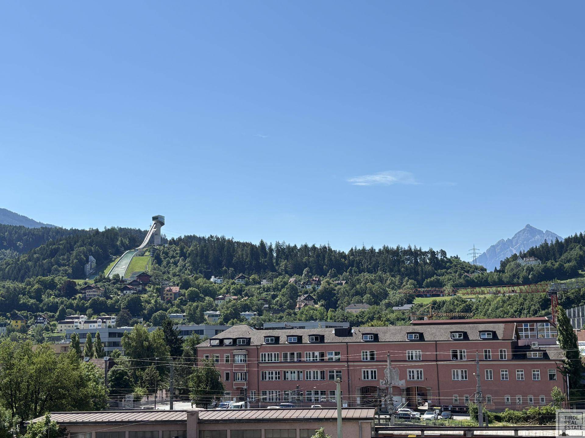 Ausblick Süd Richtung Bergisel