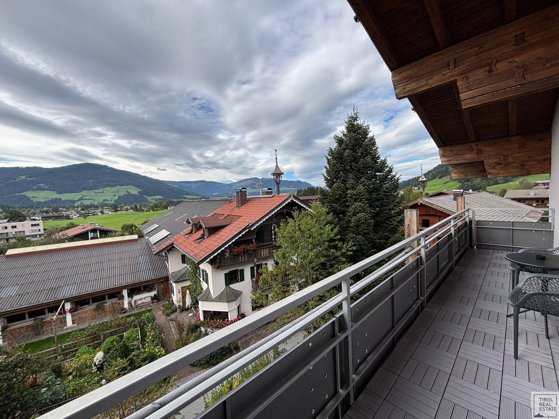 Balkon mit Aussicht