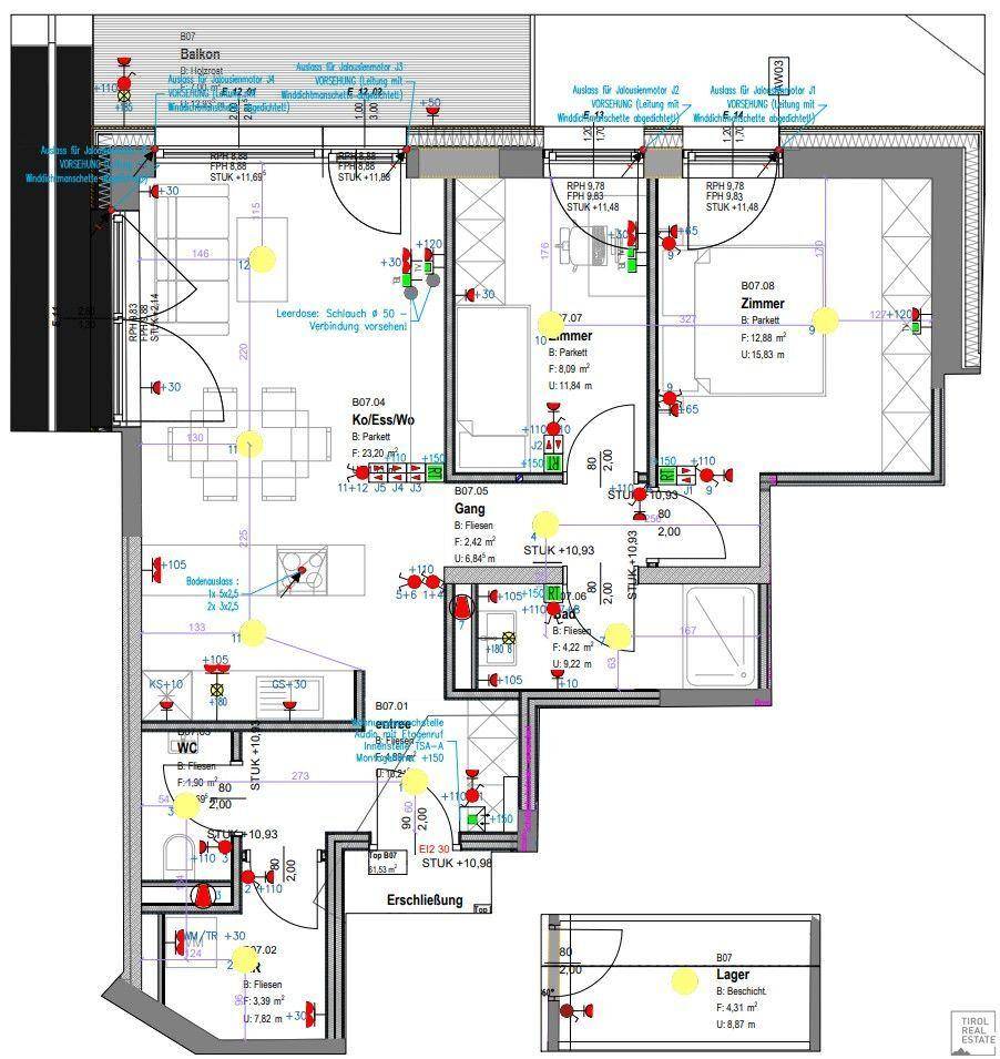 Grundriss Wohnung
