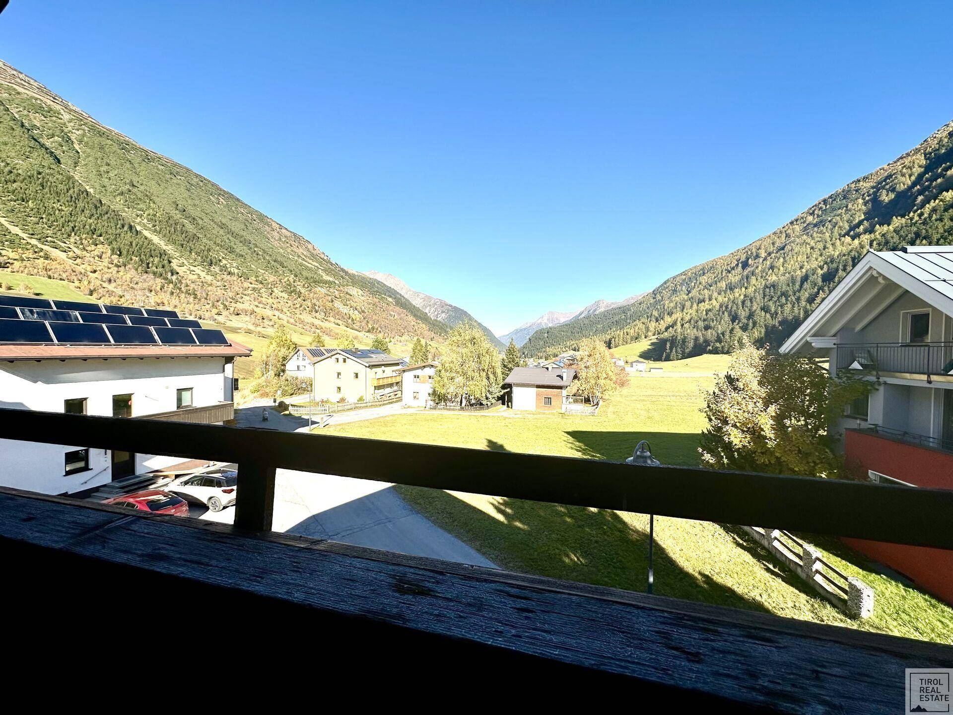 Ausblick Balkon