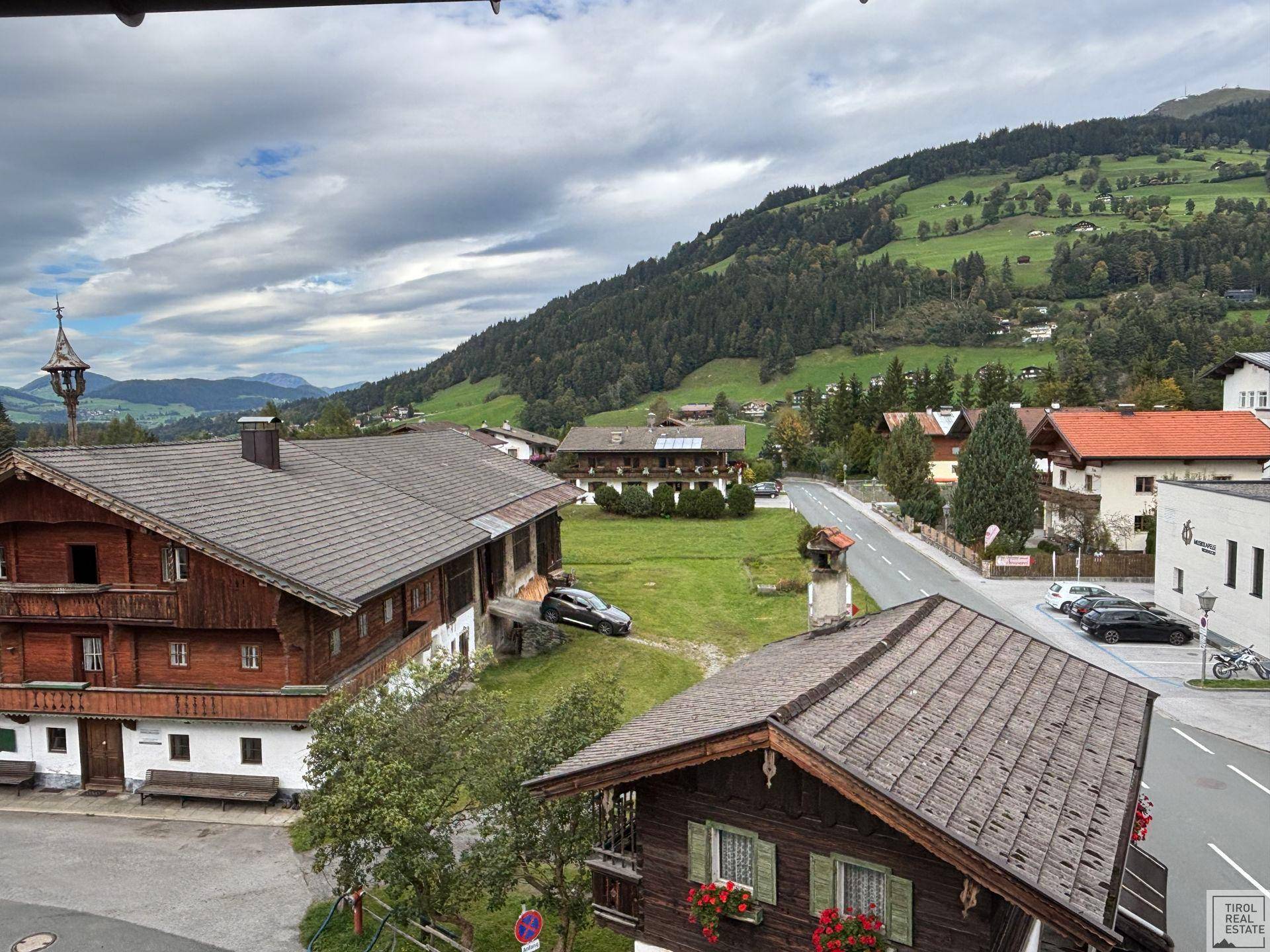 Balkon mit Aussicht