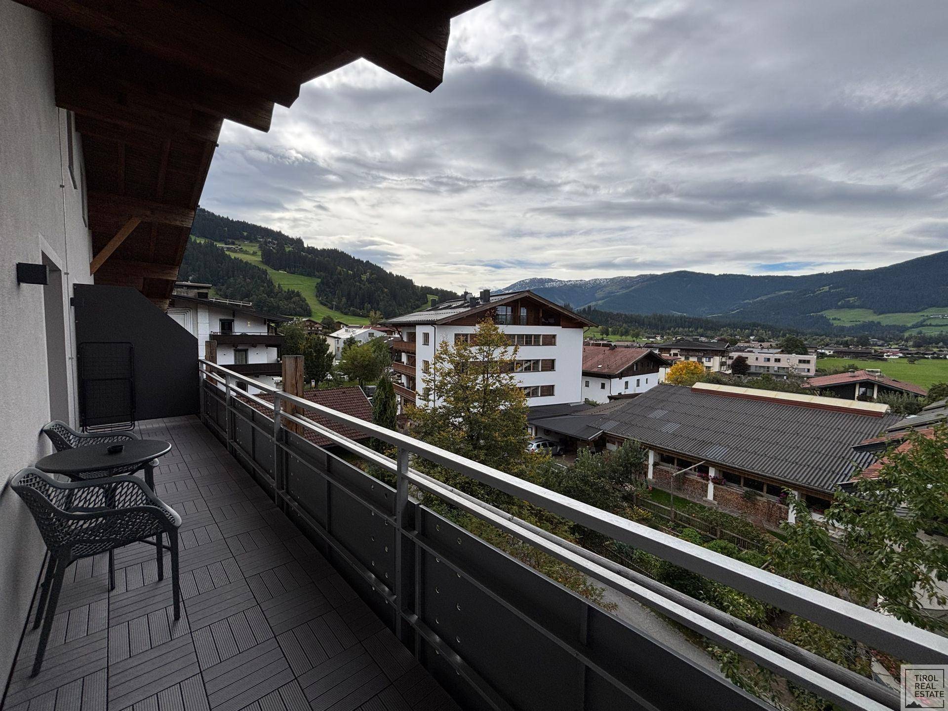 Balkon mit Aussicht