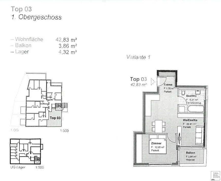 Grundriss Wohnung