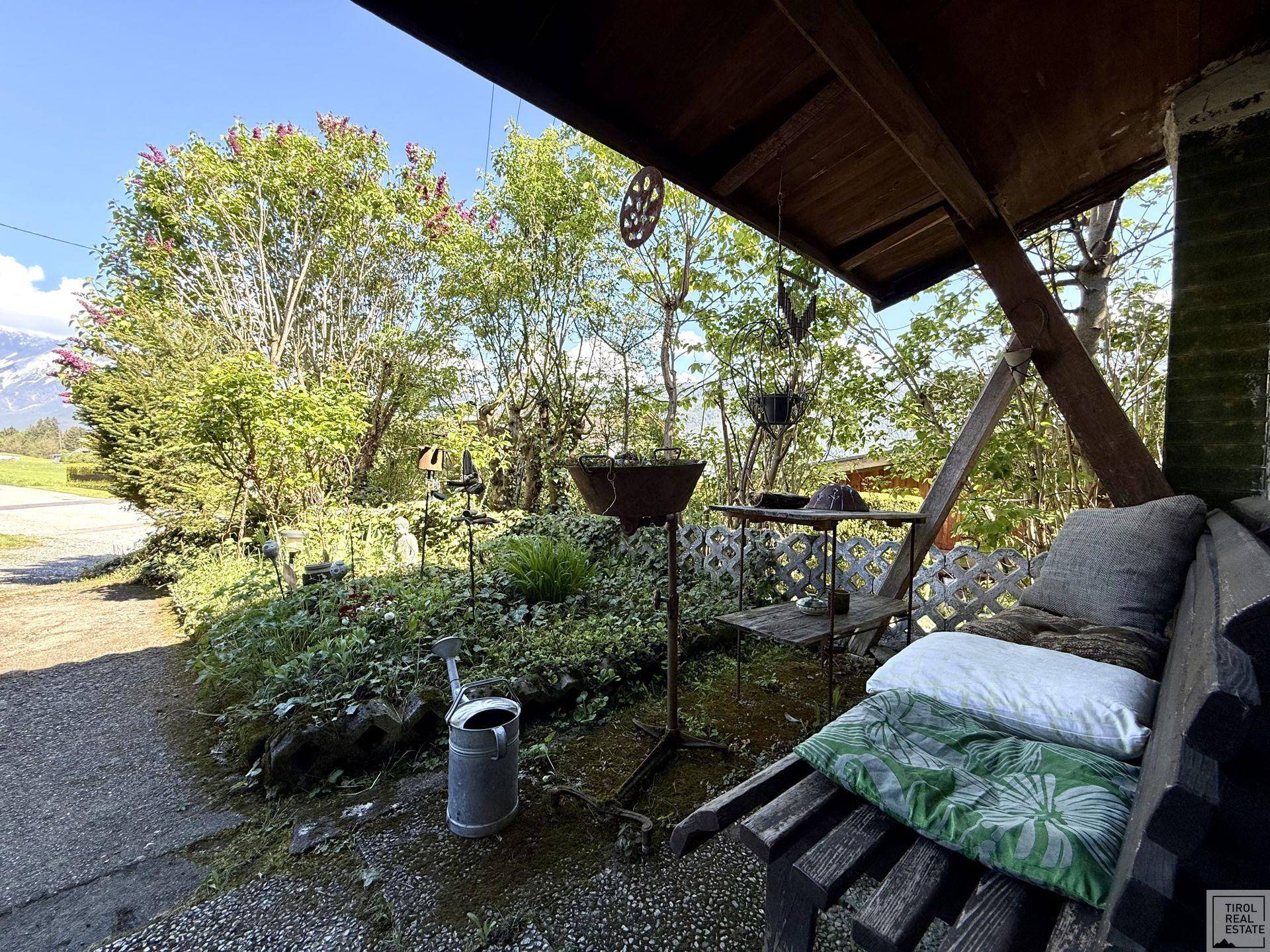 Überdachte Terrasse