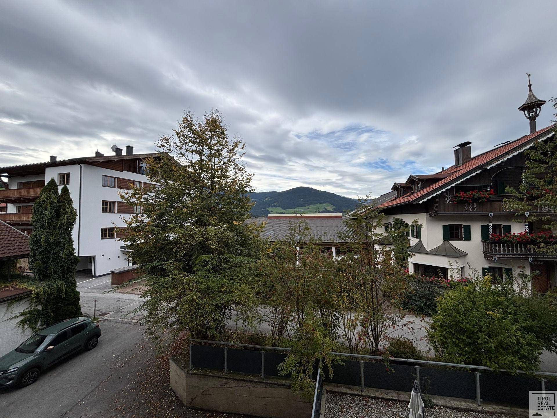 Balkon mit Aussicht