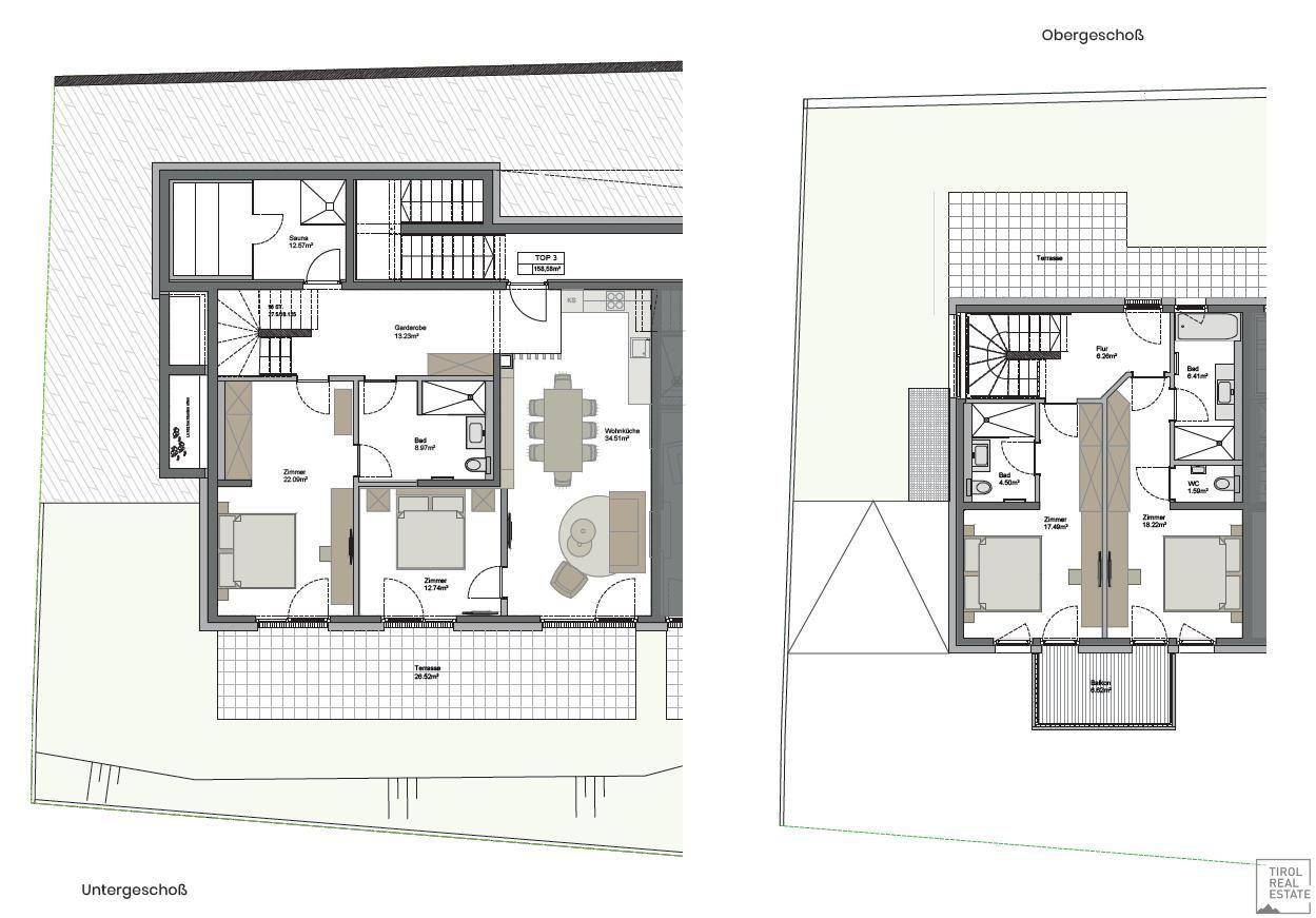 Grundriss Triple A Chalet