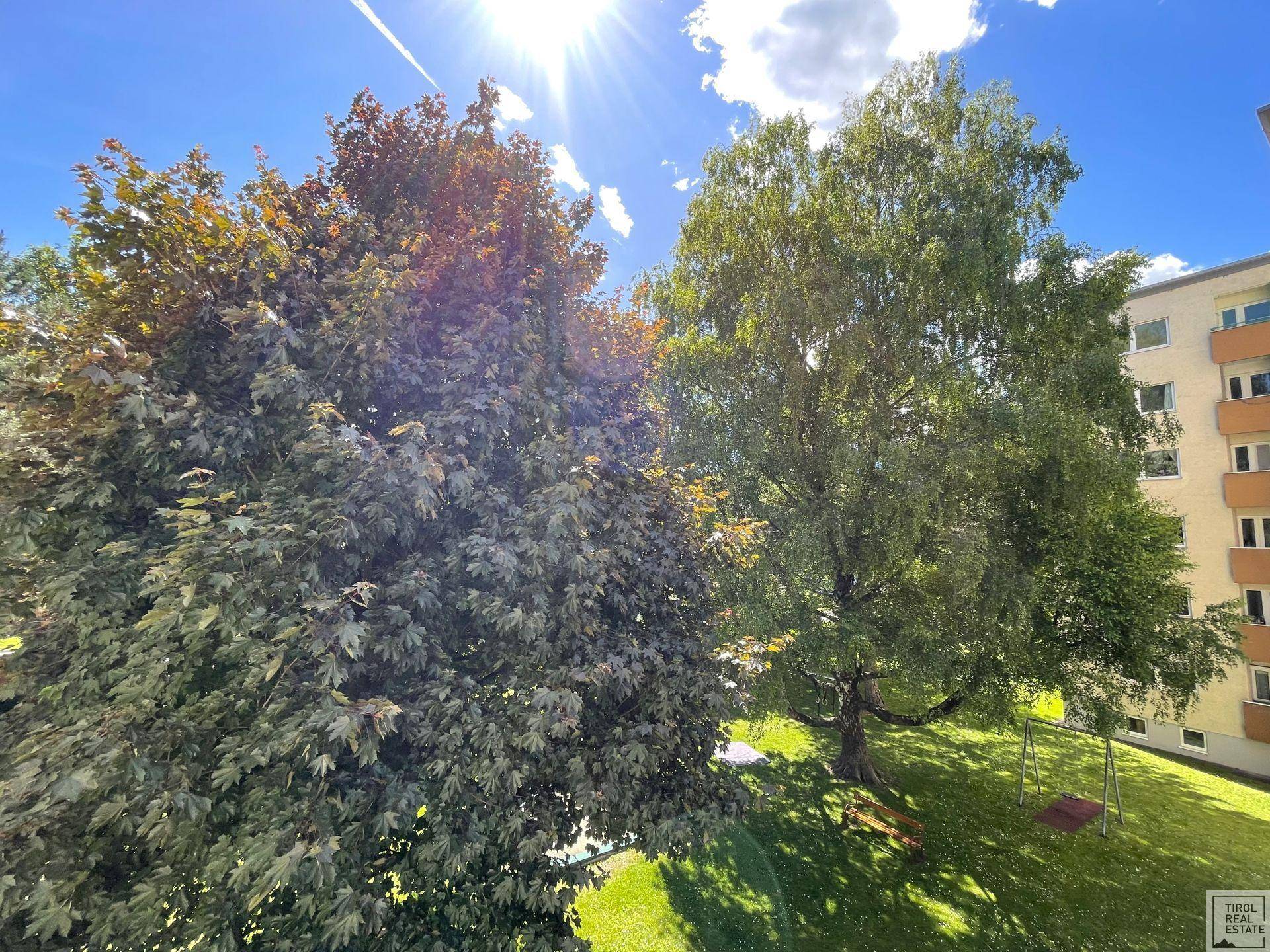 Ausblick vom Schlafraum