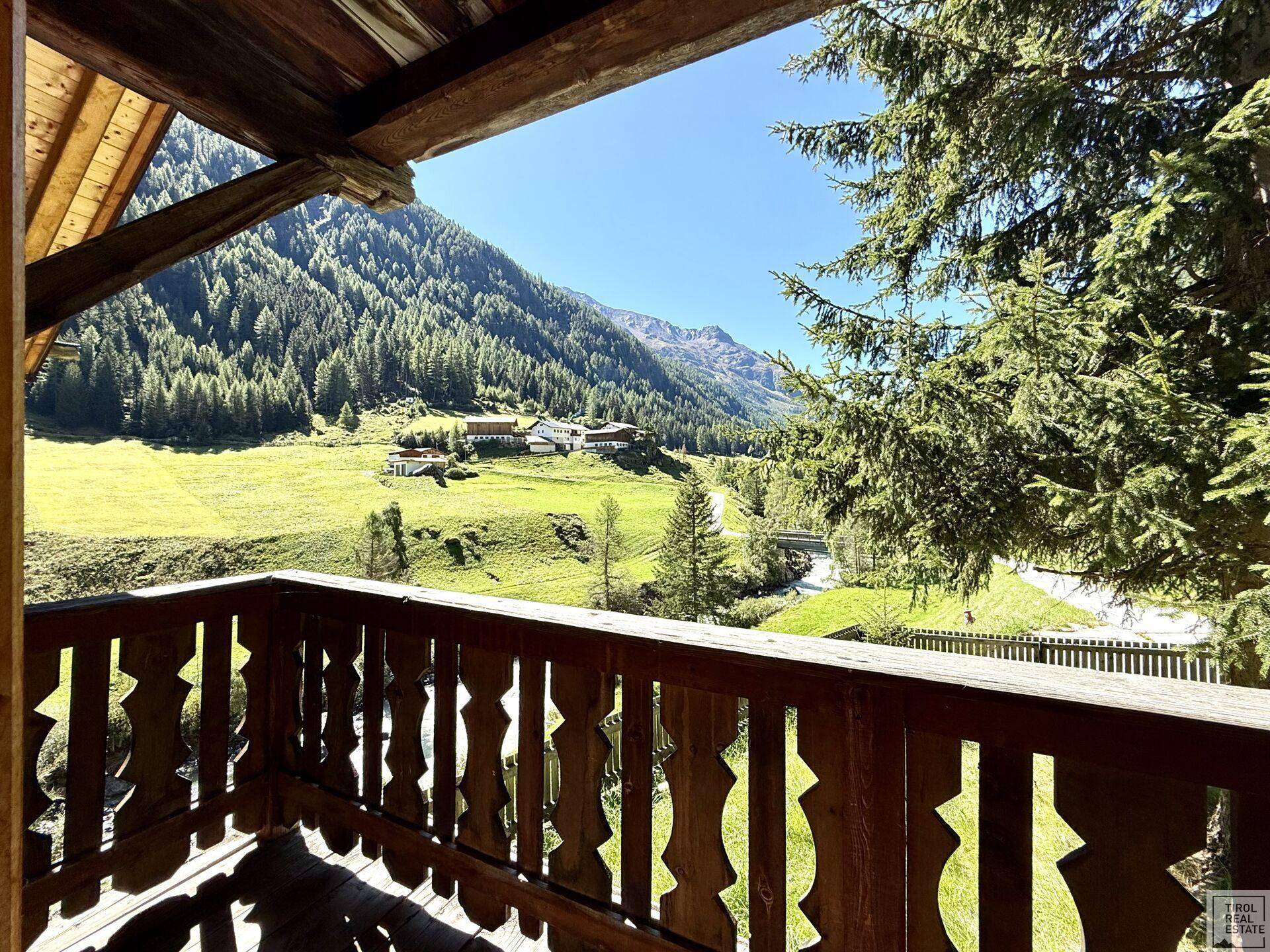 Ausblick Balkon