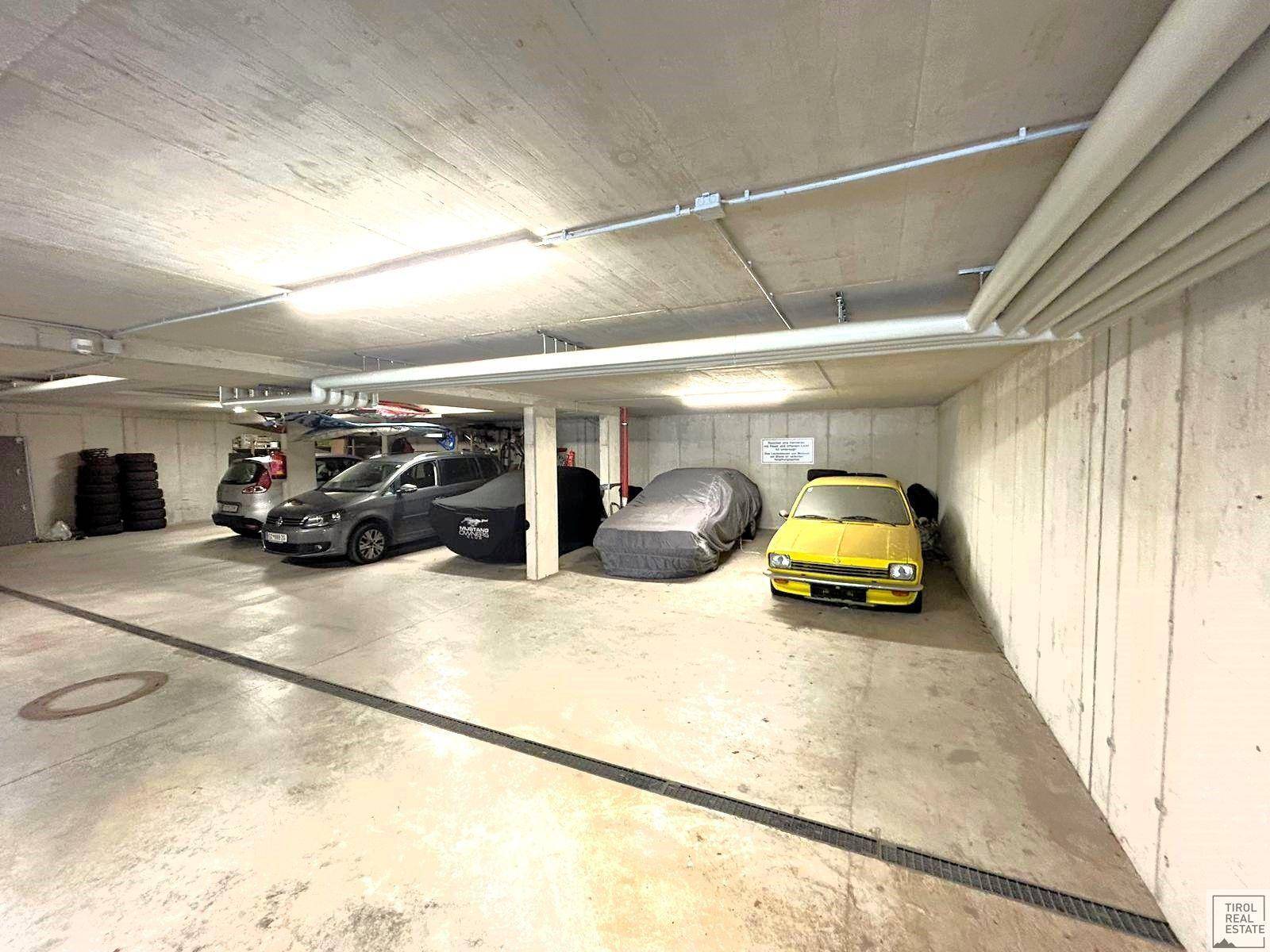 Tiefgarage Übersicht