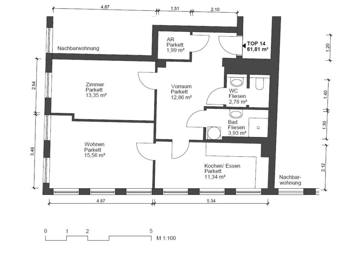 ++WEIZ++ Helle 2-Zimmer-Wohnung AB SOFORT verfügbar - Mehr