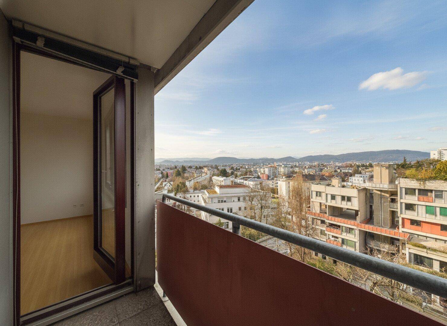 Traumblick über Graz - Schöne Kleinwohnung mit Loggia in St. Peter - Ansicht 6