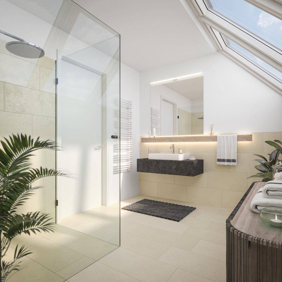 Bel Atrium Klenaugasse 1120 Wien Donaustadt Top70 modernes Badezimmer