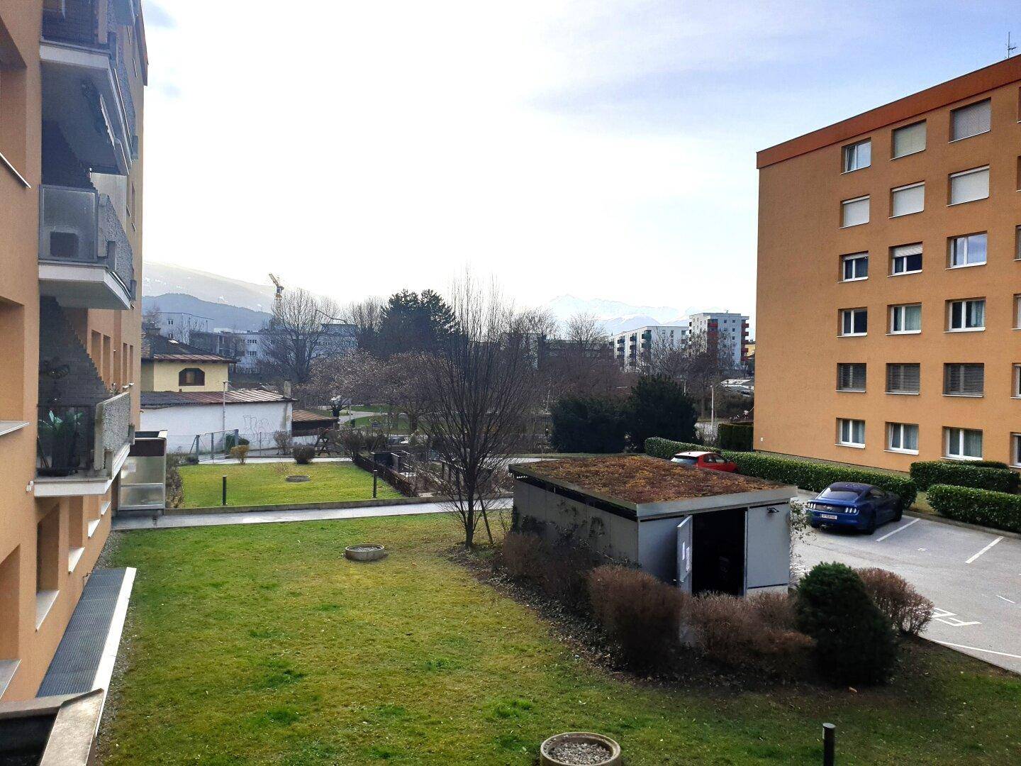 Ausblick vom Süd- Westbalkon