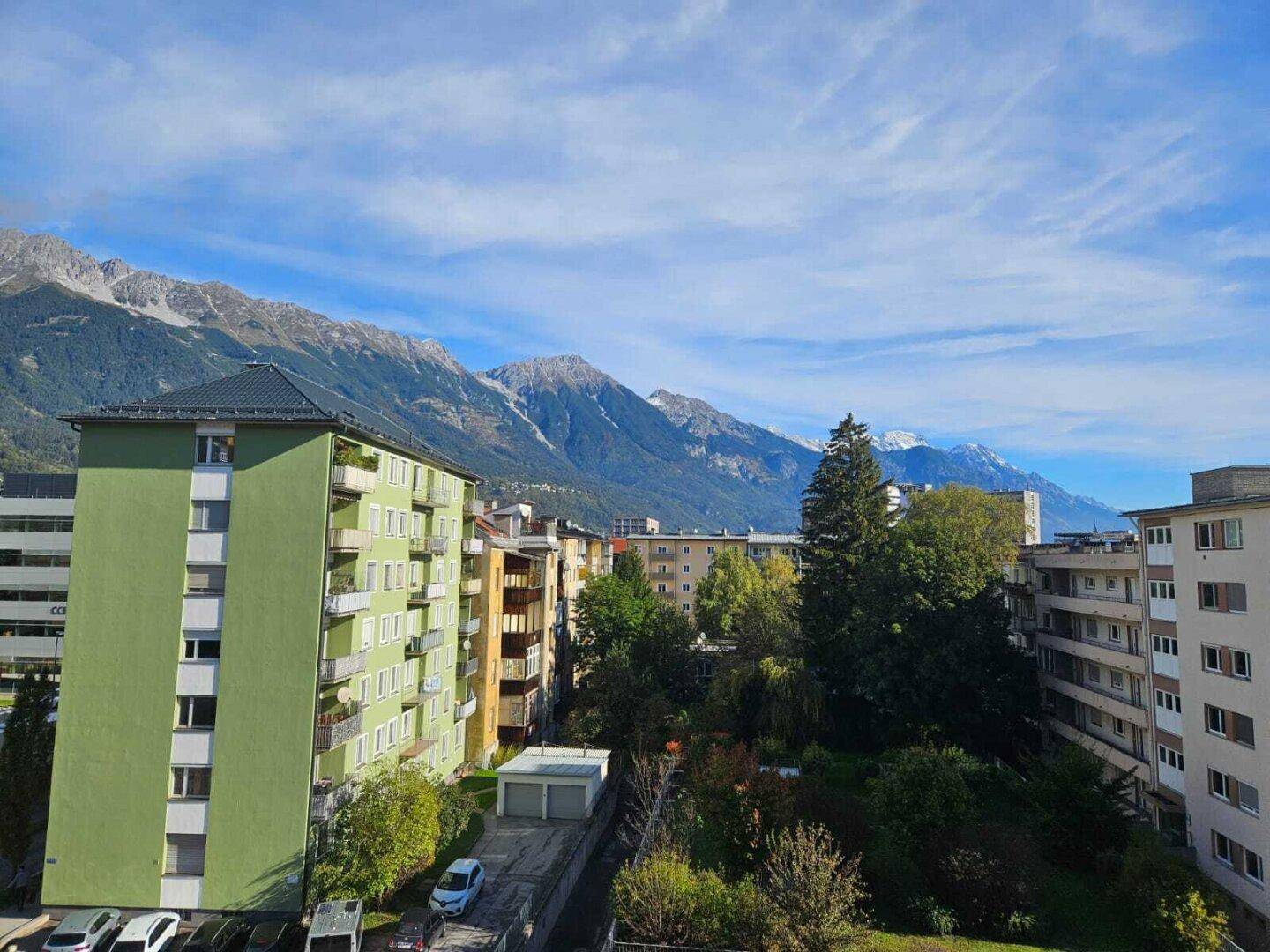 Aussicht vom Balkon