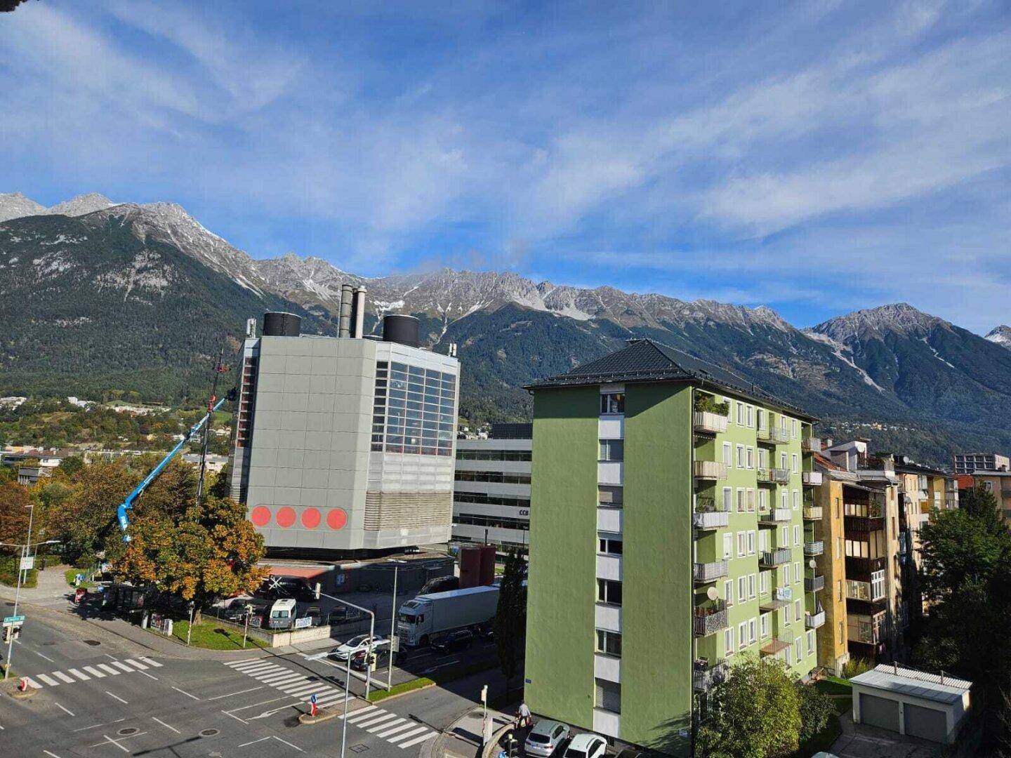 Aussicht vom Balkon