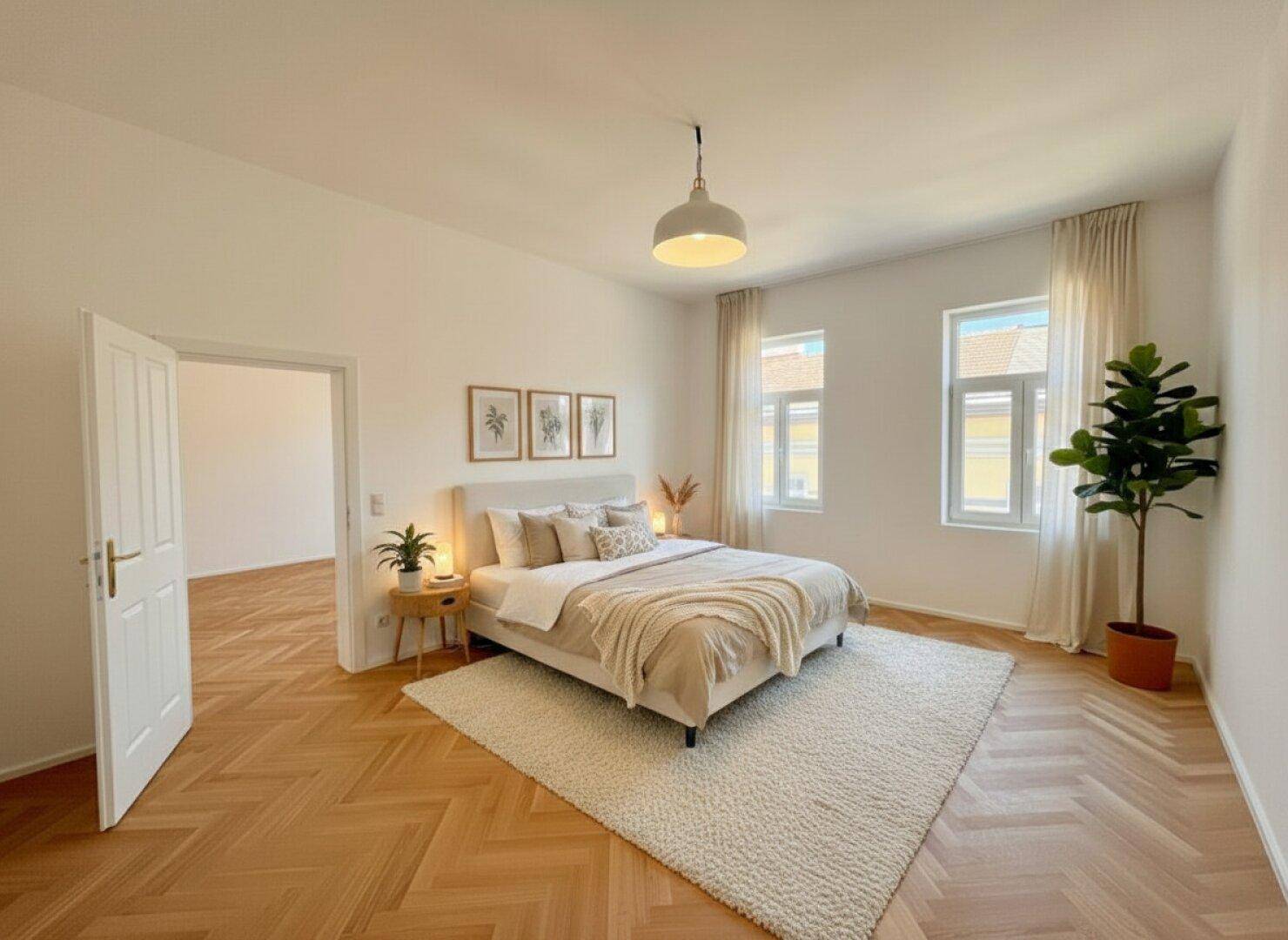 Erstbezug nach Sanierung – großzügige Wohnung mit sonnigem Balkon! – pohled 6