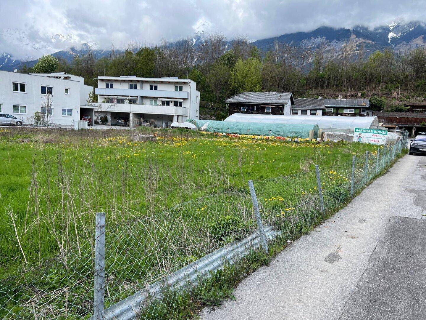 Baugrundstück in RUM Gartenweg - herrliche Sonnenlage. - Ansicht 3